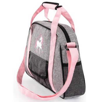 Bayer Nursery Bag Grey With Unicorn (69033ab)