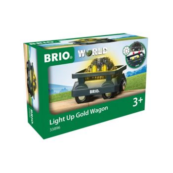 Brio Light Up Gold Wagon (33896)