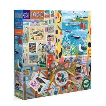 Eeboo Puzzle 1000pcs Seabirds (epztsab)