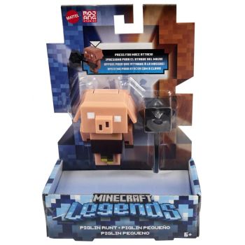 Figuirna Mattel Minecraft Badger Series Piglin Runt 8cm