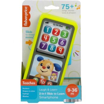 Fisher-price Infant Laugh & Learn 2-in-1 Slide To Learn Smartphone (hnl41)