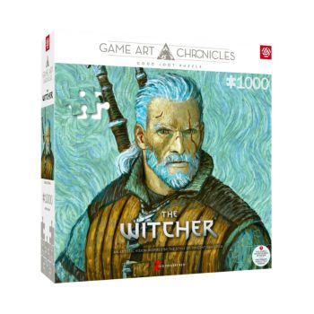 Good Loot Game Art Chronicles Puzzle The Witcher Geralt & Vincent Van Gogh (1000pieces)