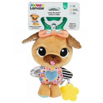 Lamaze Lovey The Pug Clip & Go (827496)