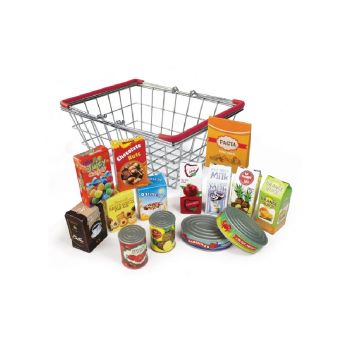 Magni Metal Basket With Grocery Products (2691)