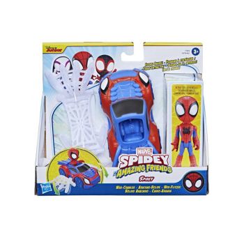 Masina Marvel Spidey And His Amazing Friends Spidey Web-crawler (f7454)