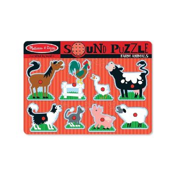 Melissa & Doug Farm Animals Sound Puzzle (50204)