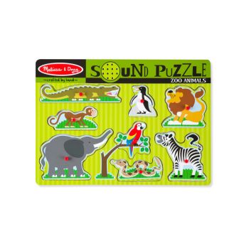 Melissa & Doug Zoo Animals Sound Puzzle (10727)