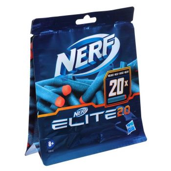 Munitie Nerf Elite 2.0 Refill 20 Darts (f0040)