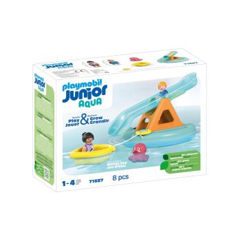 Playmobil Junior Aqua Water Seesaw With Boat (71687)