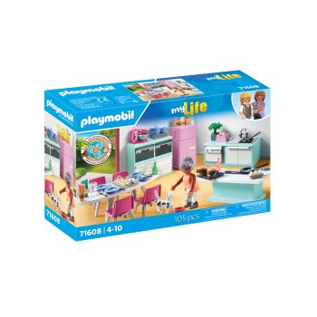 Playmobil Kitchen With Dining Place (71608)