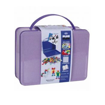 Plus-plus Mini Pastel Suitcase Metal Purple 600pc (7003)