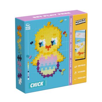 Plus-plus Puzzle By Number Chick 250pcs (3964)