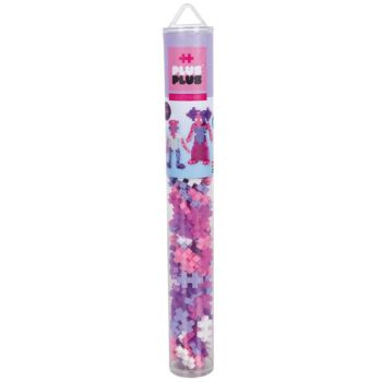 Plus Plus Tube With 100pc Glitter MIX (4244)