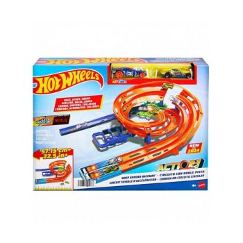 Set Hot Wheels Action Whip Around Raceway Track (htk17)