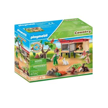 Set Playmobil Rabbit Hutch (71252)