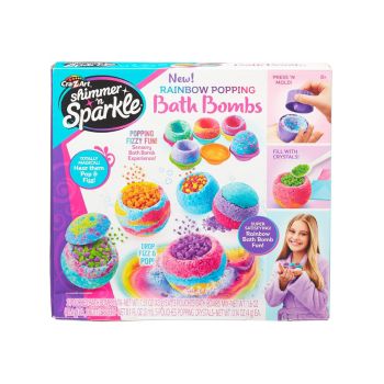 Shimmer N Sparkle Rainbow Popping Bath Bombs (17345)