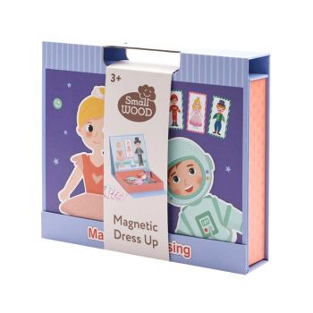 Small Wood Magnetic Dress Up In Box (l20228)