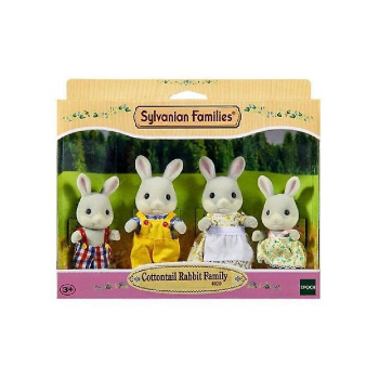 Sylvanian Families Cottontail Rabbit Family 4030