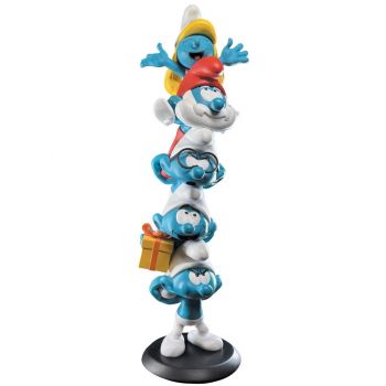 The Smurfs Resin Smurfs Column Polychrome Edition 50cm