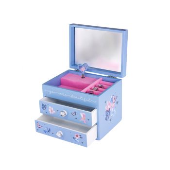 Tinka Jewelry Box With Music Butterfly (8-803902)