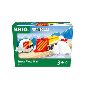 Trenul Brio & Snow Plow (33606)