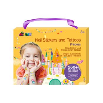 Avenir Nail Stickers And Tattoos Princess (58na218206)