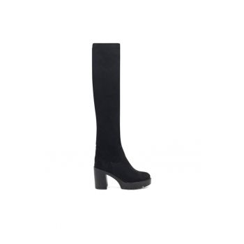 Botine dama - 590486296189735 - Piele ecologica - Negru