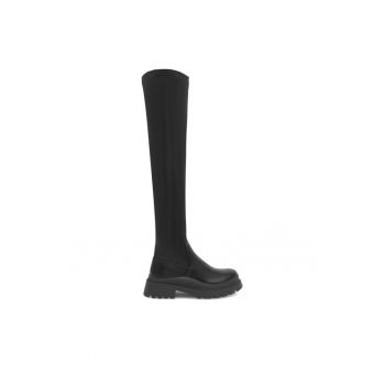 Botine dama - 590486298174137 - Sintetic - Negru