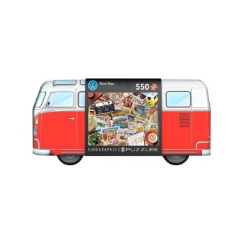 Eurographics Puzzle Wave Hopper In Vw Bus Tin Box 550 Piece