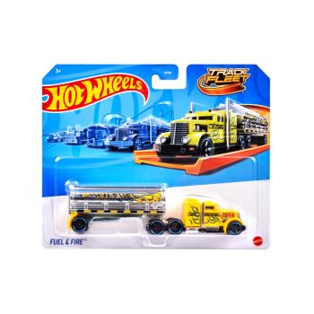 Hot Wheels Track Fleet Fuel Fire Truck (hyt59)