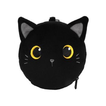 Itotal Pillow With Sleep Mask Black Cat (xl2527)