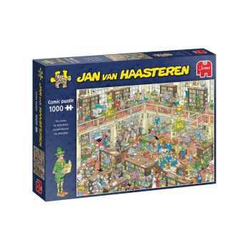 Jan Van Haasteren Puzzle The Library (1000 Pieces) (jum9092)