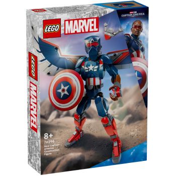 Lego Marvel New Captain America Construction Figure (76296)