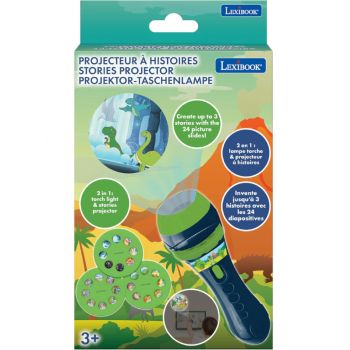 Lexibook Projector And Torch Dinosaur Stories (ltc050dino)