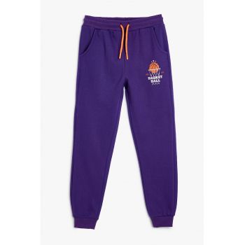 Pantaloni de trening cu buzunare laterale