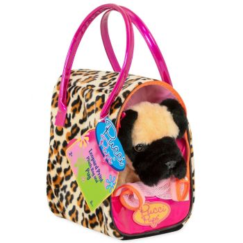 Pucci Dog In Leopard Bag 15cm (708357)