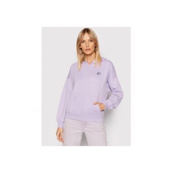 Bluza de trening dama - 591347 - Violet - Bumbac