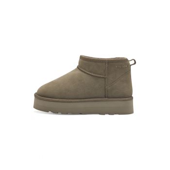 Ghete slip-on de piele intoarsa