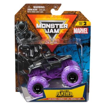 Monster Jam 1:64 Marvel Single-black Panther V2 (6071944)