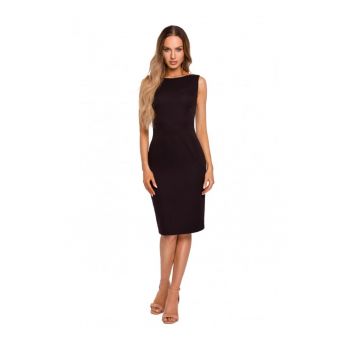 Rochie cu decolteu in spate - Negru