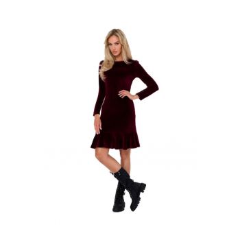 Rochie mini dama - Made of Emotion - Kadiatou - Burgundia