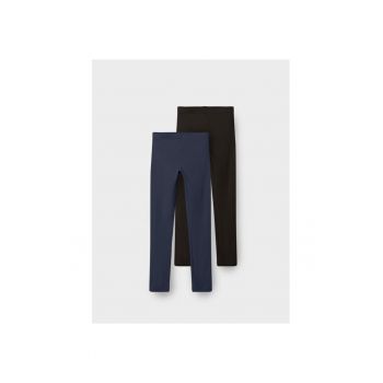 Set 2 perechi pantaloni copii - 544128 - Negru/Bleumarin - Bumbac