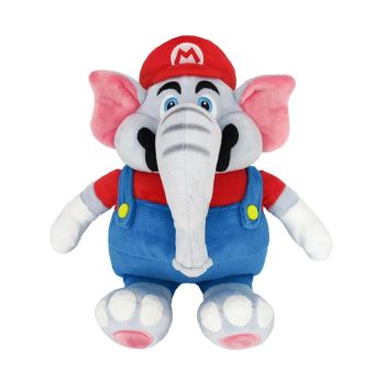 Super Mario Wonder Mario Elephant Plush 27cm