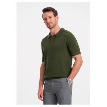 Tricou polo din material pique -