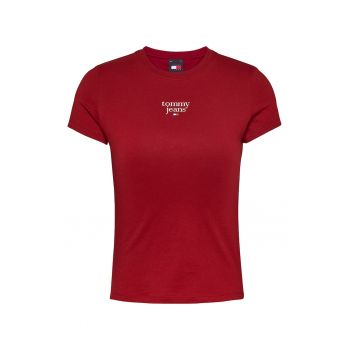 Tricou slim fit cu logo