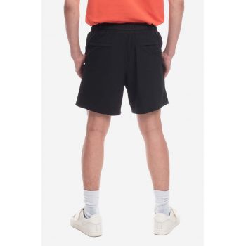 Lacoste pantaloni scurți de baie culoarea negru