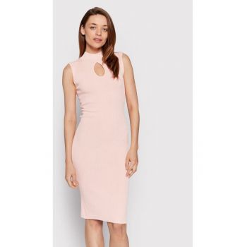 Rochie dama - 300773529 - Roz - Viscoza