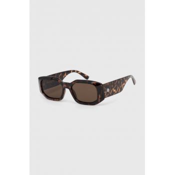 Samsoe Samsoe ochelari de soare Milo Sunglasses culoarea maro, U23900001