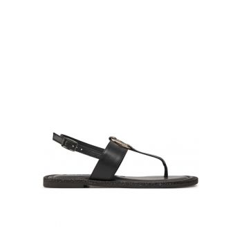 Sandale dama 303723378 - Piele naturala - Negru