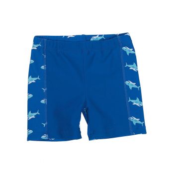 Slip de baie tip boxer - protectie UV 50+ - baieti - Albastru